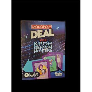 KPop Demon Hunters Monopoly Deal Card Game